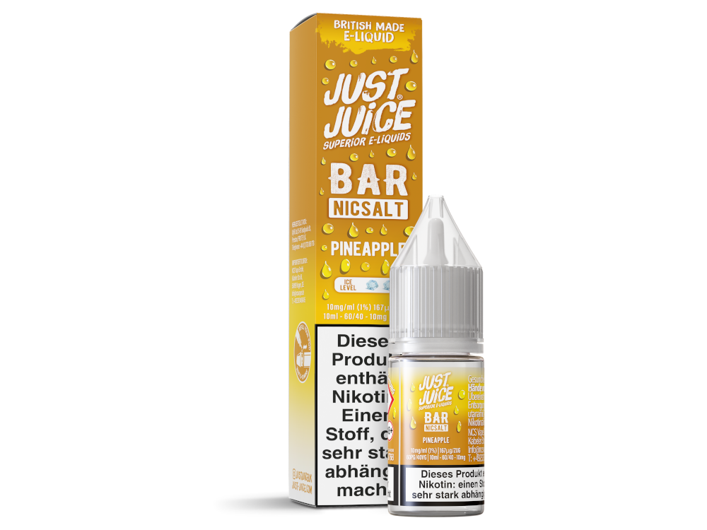 Just Juice - Bar - Nikotinsalz Liquid Just Juice - Bar - Nikotinsalz Liquid