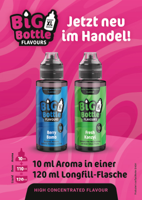 Flyer Big Bottle Flavours