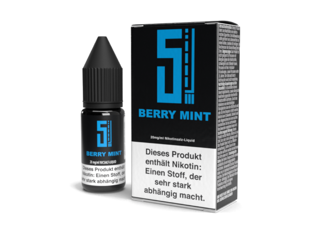 5EL - Berry Mint - Nikotinsalz Liquid