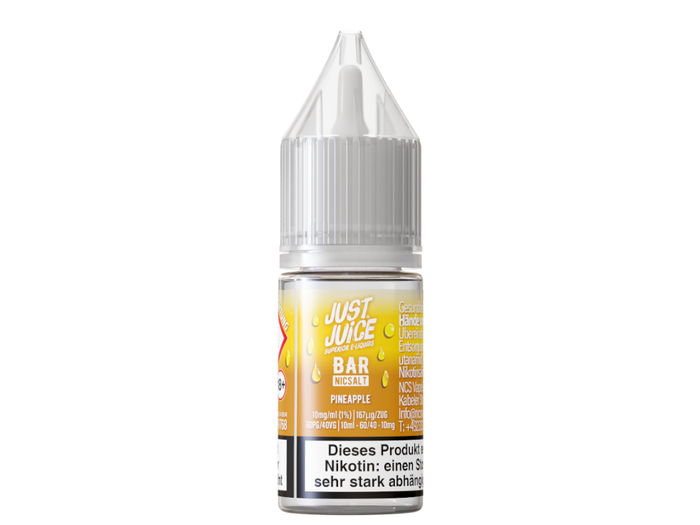 Just Juice - Bar - Nikotinsalz Liquid Just Juice - Bar - Nikotinsalz Liquid
