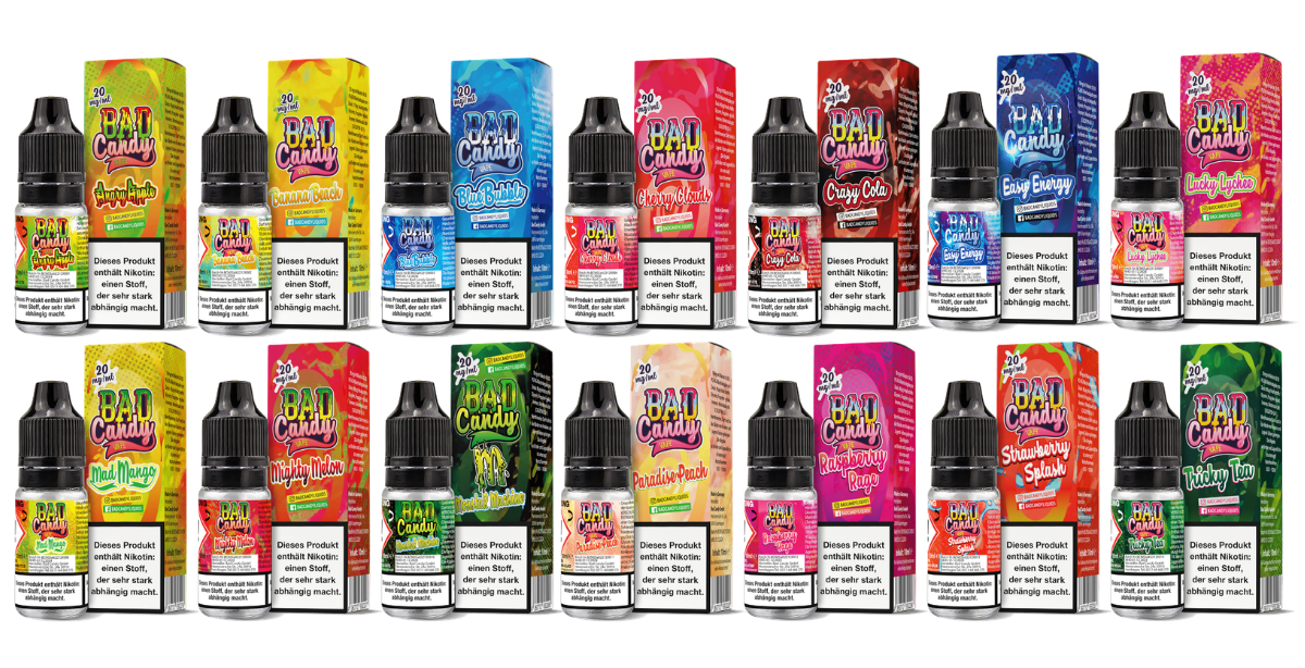 Bad Candy Liquids - Nikotinsalz Liquid – Übersicht