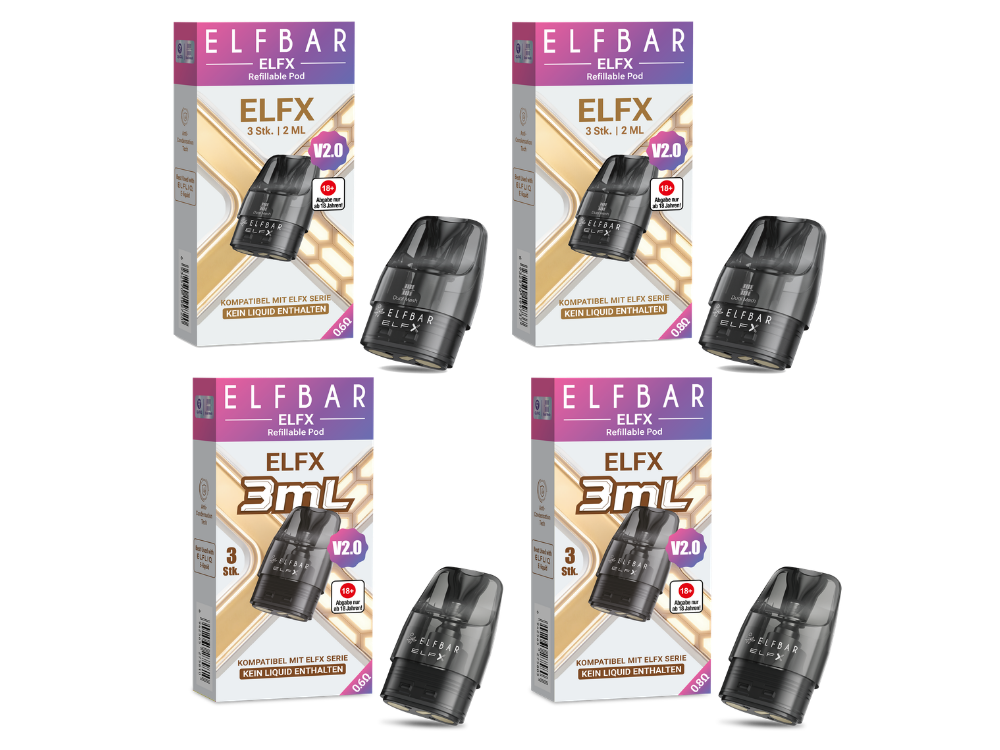 Elfbar Elfx Pod V2.0 (3 Stück pro Packung)