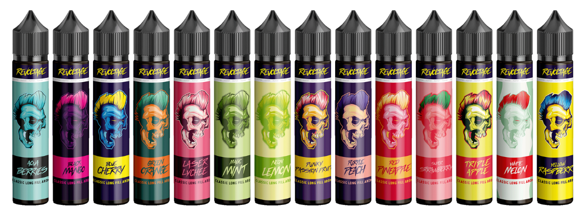 Revoltage - Longfills 8 ml – Übersicht