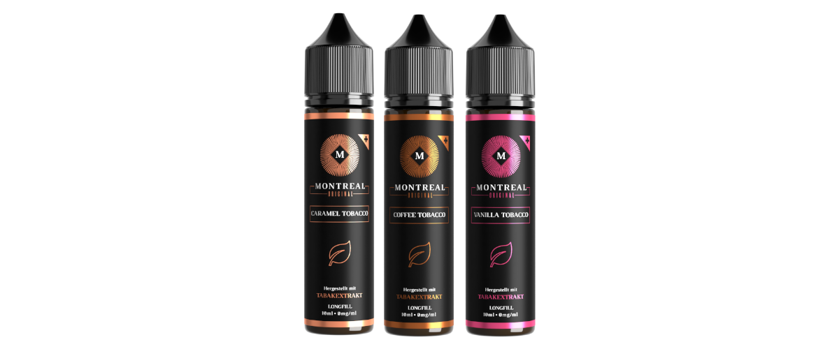 Montreal Original - Longfills 10 ml – Übersicht