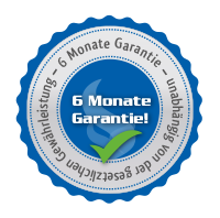 6 Monate Garantie